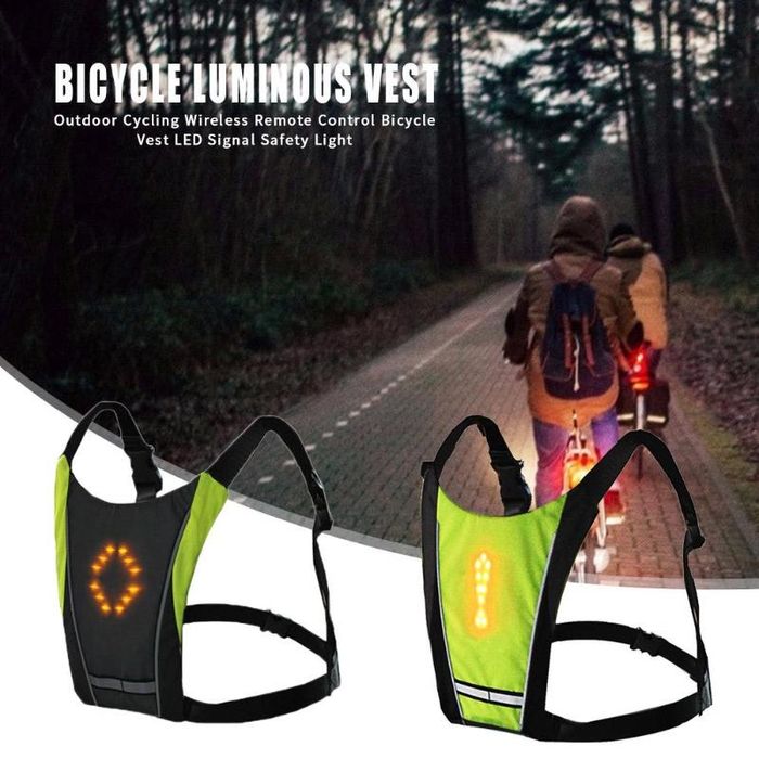 Colete luminoso com controle remoto sem fios