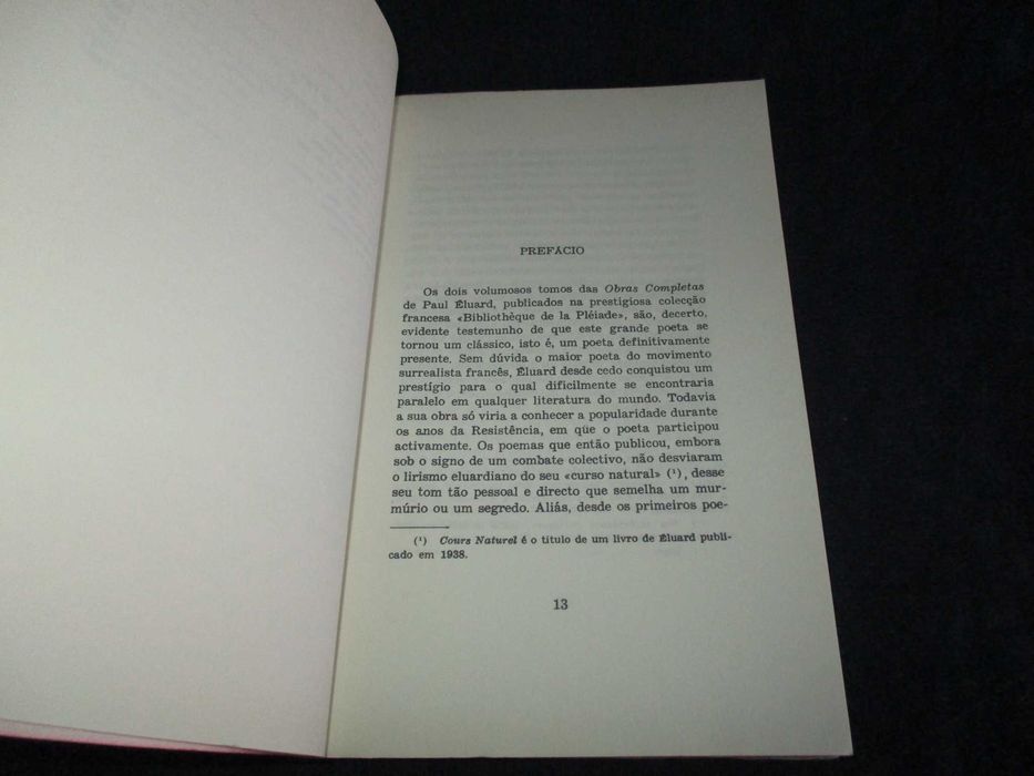 Livro Algumas das Palavras Paul Eluard Poesia Século XX