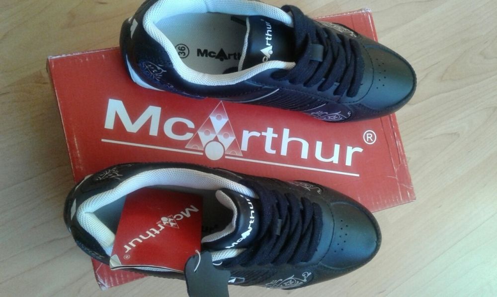 Buty McArthur sportowe adidasy damskie nowe skóra naturalna