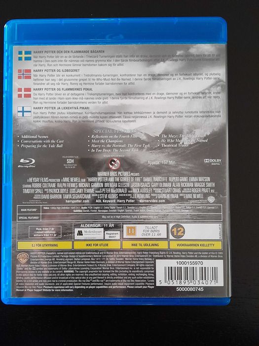 Harry Potter (blu-ray)