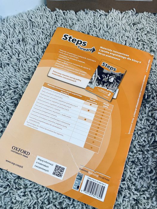 Steps forward klasa 2 zeszyt cwiczen do jezyka angielskiego szkola pod