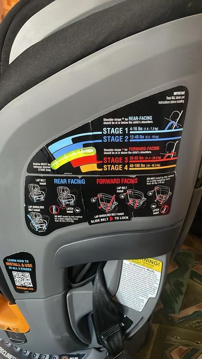 Автокрісло Chicco Fit4 (0–45 кг) — ідеальний стан, майже нове