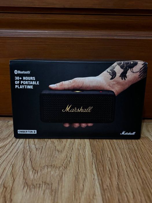 Колонка Marshall Emberton 2 II Black and Brass Нова