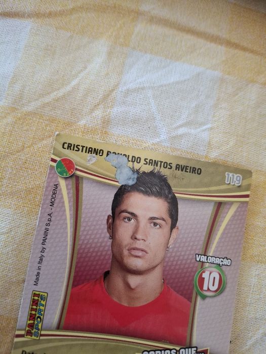 Panini Card vintage Cristiano Ronaldo