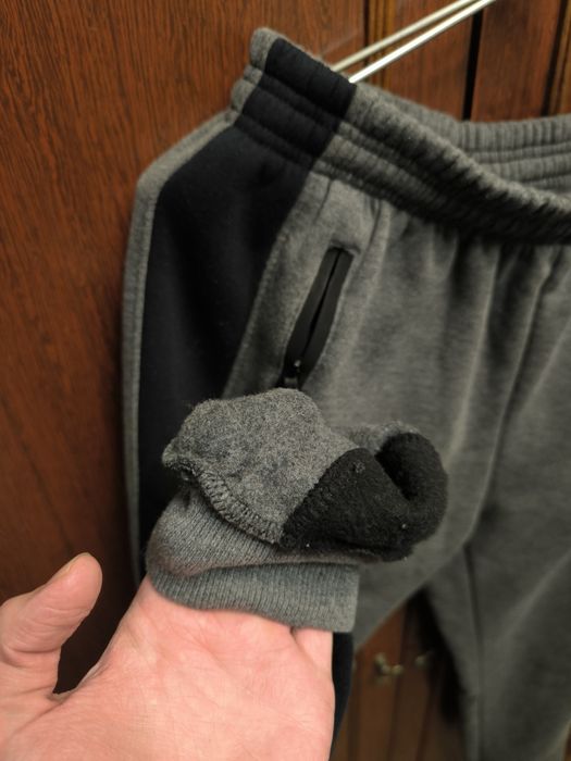 Теплі спортивні штани Puma   флісові на молніях