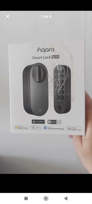 Smart lock novo na caixa