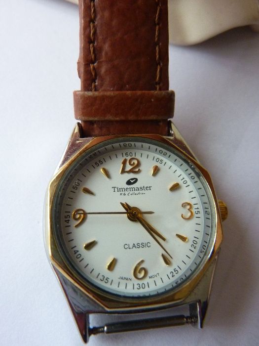 Zegarek damski Timemaster ZQTIM złoty classic collection