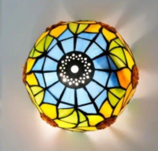 Abajur em Vidro Gênero "Tiffany"