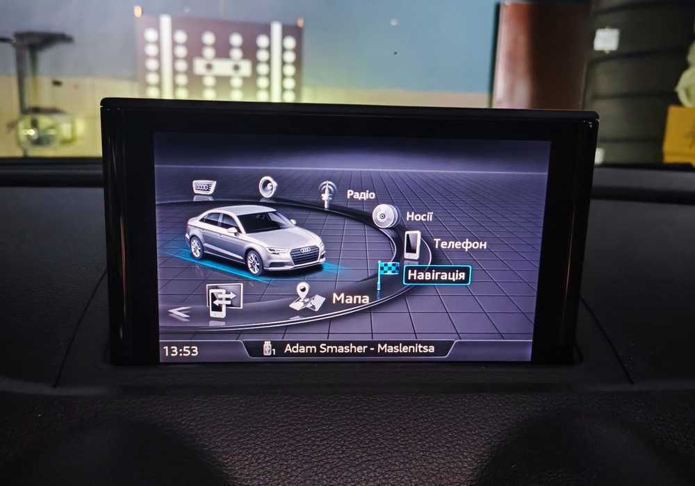 Мультимедиа Навигация Экран Audi A3 S3 RS3 Apple CarPlay Android Auto