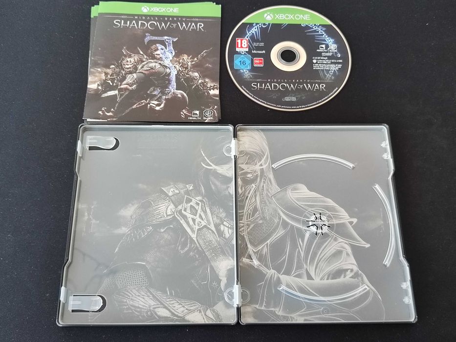 Steelbook Shadow of war Silver Edition - LOTR G2