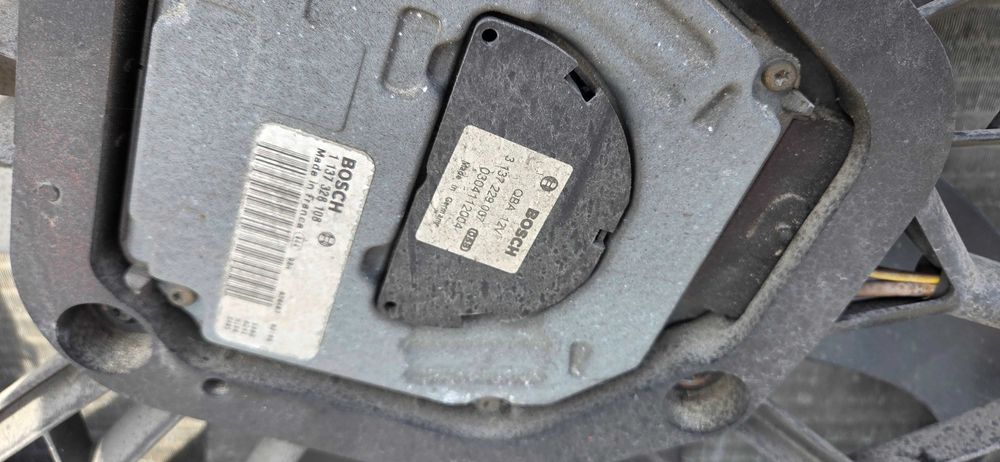 Pas przedni chłodnice wentylator Mercedes W211 E-Klasa 3.2 v6 benzyna
