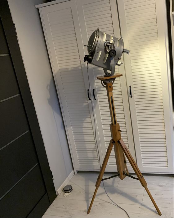 Lampa podlogowa stojaca loft vintage prl industrial