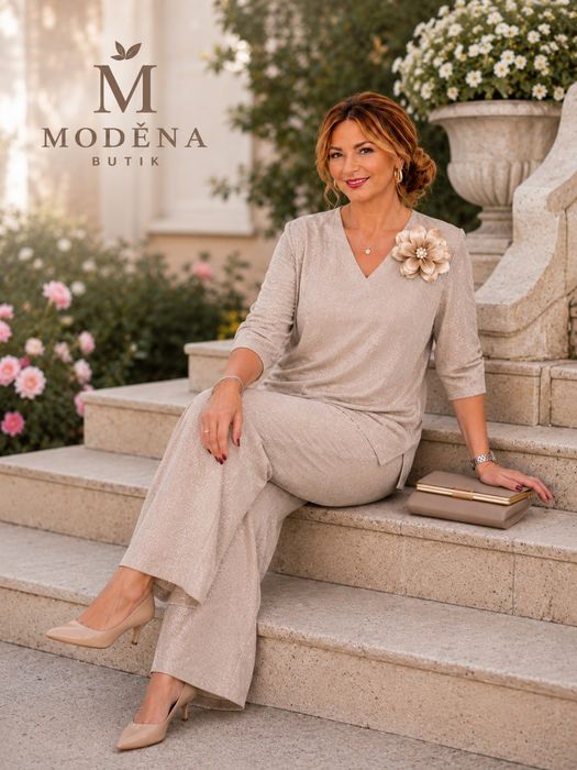 ELEGANCJA i jakość Premium! Komplet dwuczęściowy !