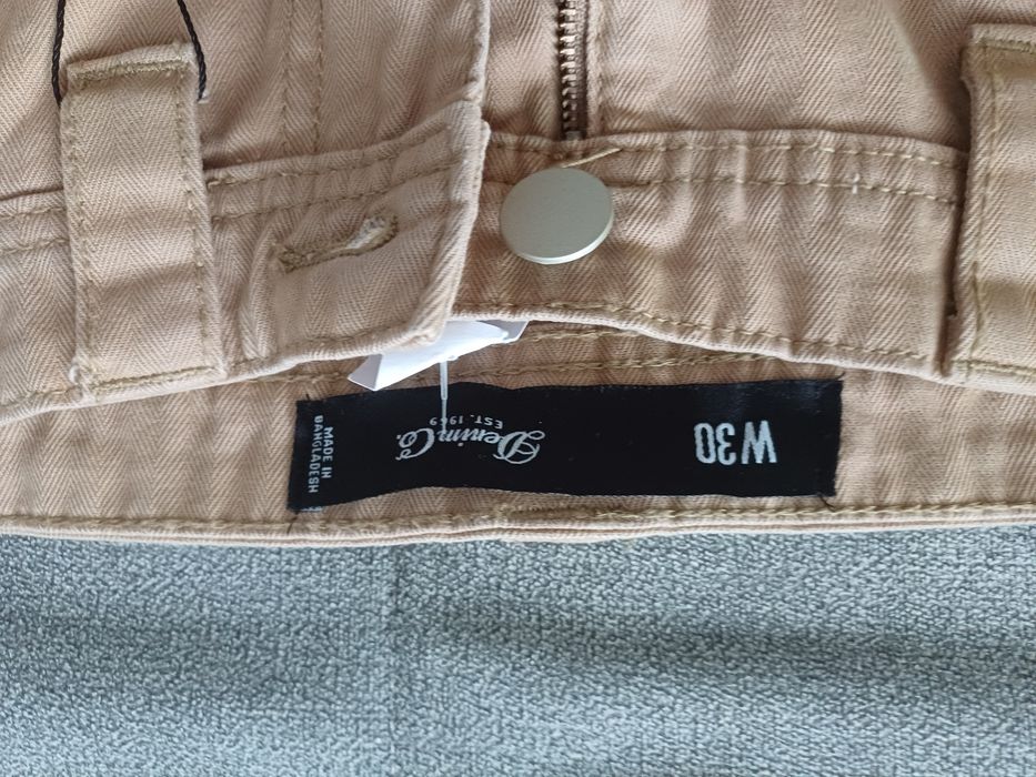 Krótkie beżowe chłopięce spodenki Denim C.O.