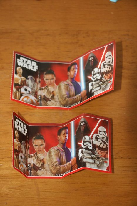 Conjunto Kinders SE761 e SE767 Star Wars