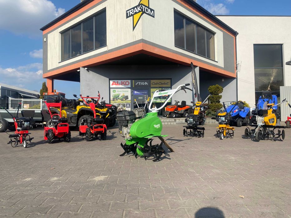 Glebogryzarka Viking używane ,  wybór traktorek Husqvarna , Stiga, Briggs , Honda