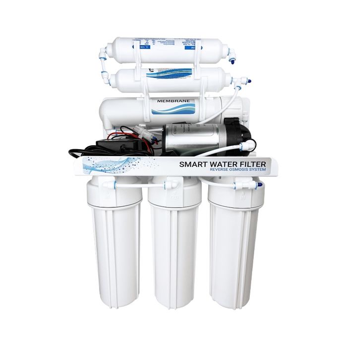 Система зворотного осмосу 6-ти ступенева Organic з помпою
