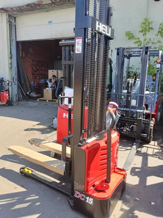 Штабелер електричний, гідравлічний погрузчик