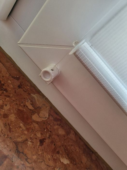 2 rolety zebra dzień noc Biała