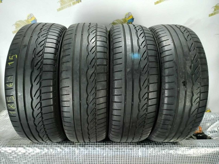 Шини Dunlop 185/60R15. 4шт. Літо 2023р (0255)