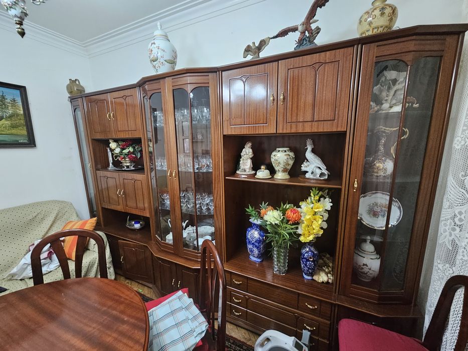 Móvel sala madeira antigo