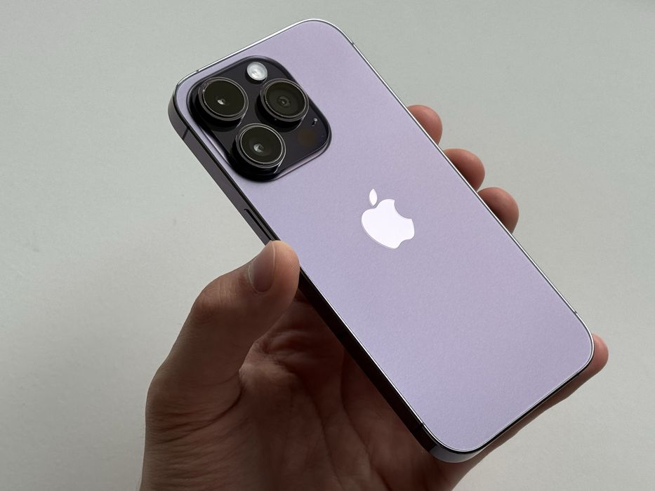  iPhone 14 Pro Deep Purple 128GB IDEALNY 100% oryginalny i sprawny z pełnym zestawem RZESZÓW