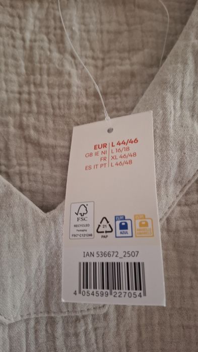 Sukienka bawełniana nowa.