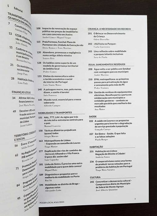 Poder Local: Transferências de competências. Os novos encargos.