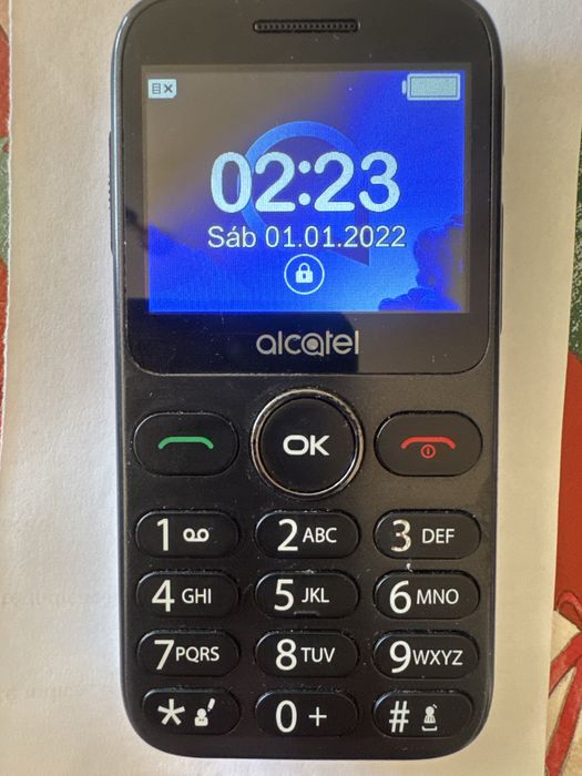 Telemóvel Alcatel 2020 para idosos