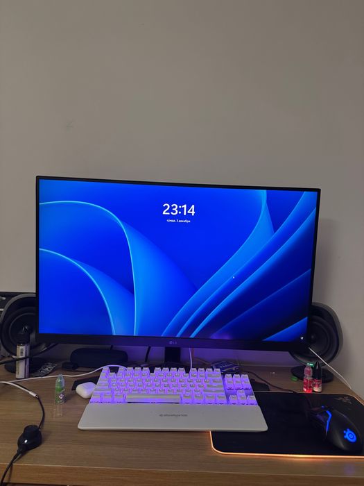 LG UltraGear 32GN600-B — 32”, 165 Hz, QHD — stan bardzo dobry