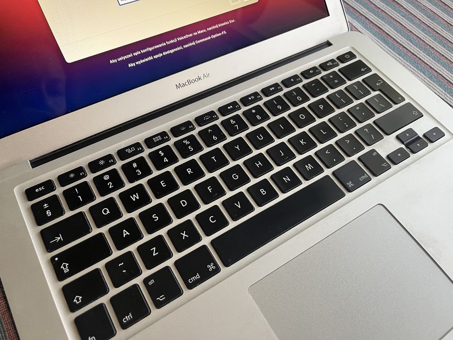 MacBook Air 13 cali początek 2014 - pierwsza właścicielka