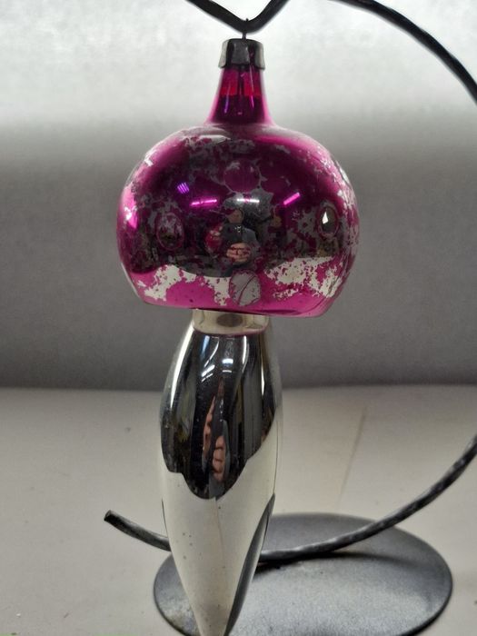 Bombka-muchomorek duża prl