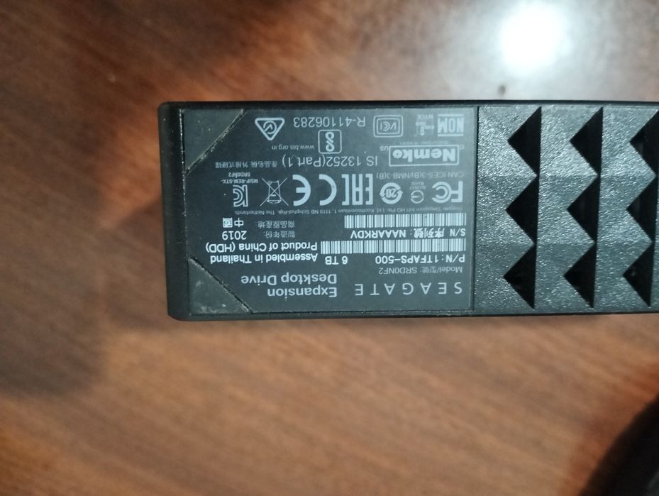 armazenamento externo seagate 6TB
