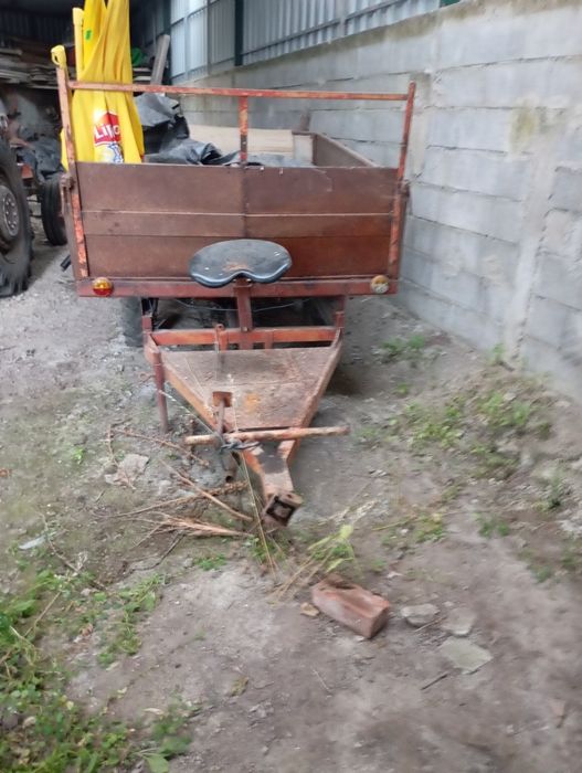 Atrelado motocultivador