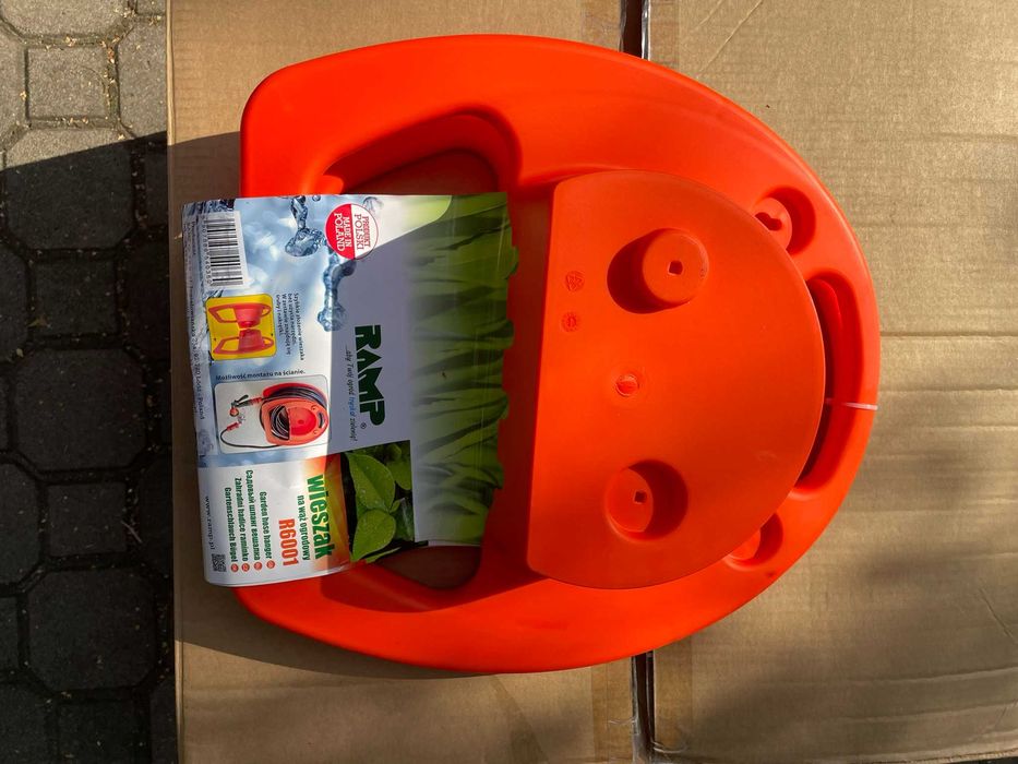 wieszak na wąż ogrodowy ramp r600