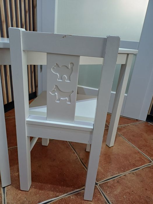 Krzesełko ze stolikiem