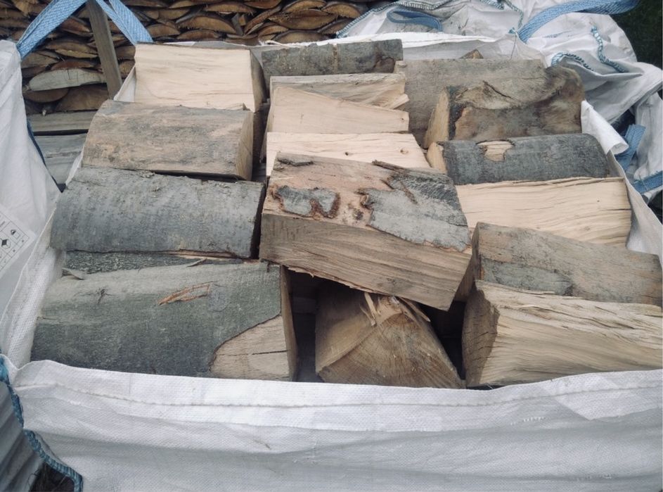 Opał bukowy (połupany) polecam (mokry i suchy)