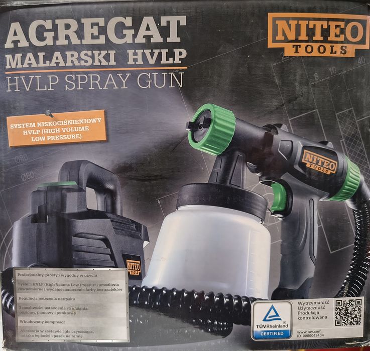 Pistolet malarski HVLP  Nitro Tools