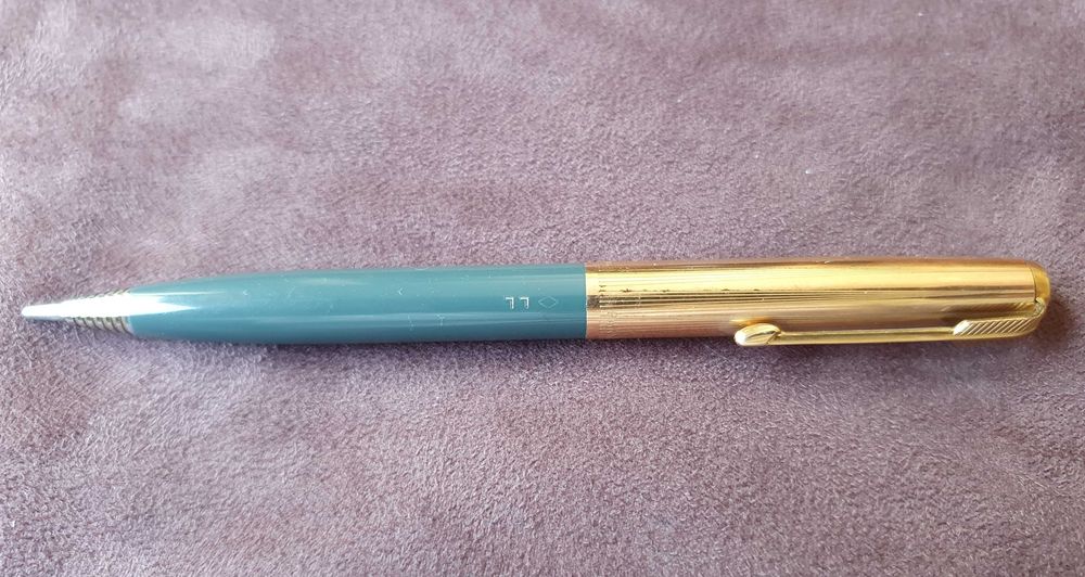 Caneta Lapiseira Parker 51 LL Liquid Lead, de chumbo líquido, 12K, USA