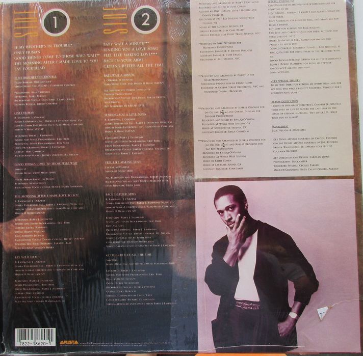 Jeffrey Osborne - - - - - Only Human - - - - - LP