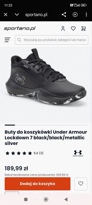 Buty Under Armour 41