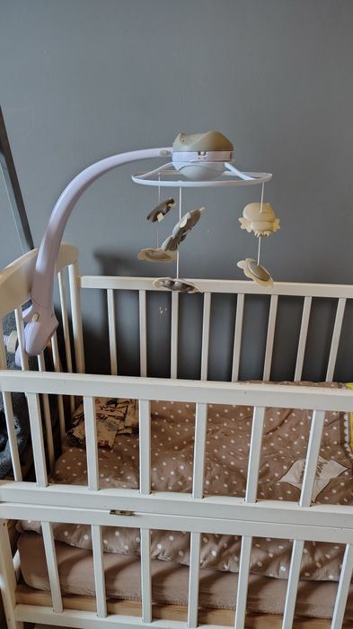 Музичний мобіль Музичний мобіль Infantino 3 в 1 із проектором сірий