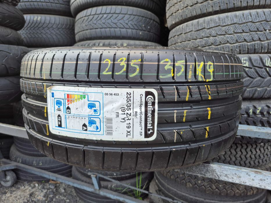 NOWA! Opona Pojedyncza 235 35 R19 Continental ContiSportContact 5P