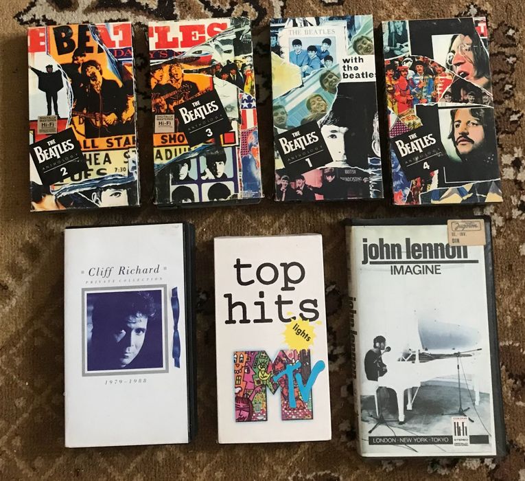 коллекционные видеокассеты VHS