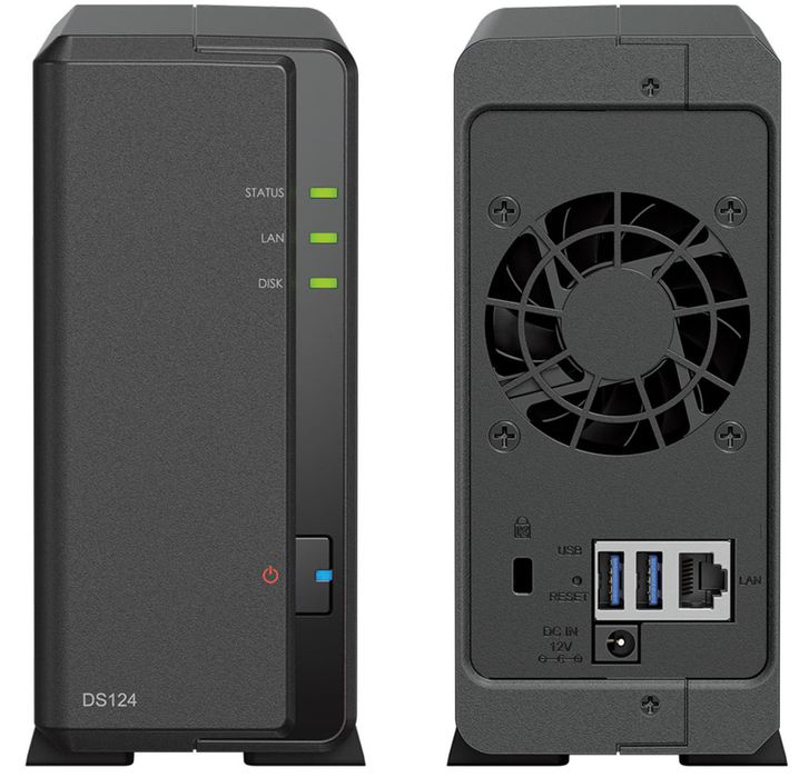 Serwer Nas Synology Diskstation Ds124 16Tb Seagate Ironwolf