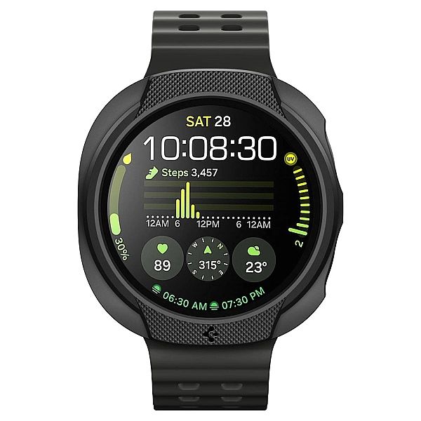 Spigen Liquid Air Samsung Galaxy Watch 8 (44 Mm) Matte Black