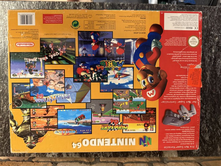 Nintendo 64 PAL | BOX | Pad | Instrukcje | Sprawna