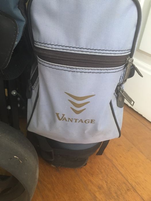 Trolley, saco e material golfe