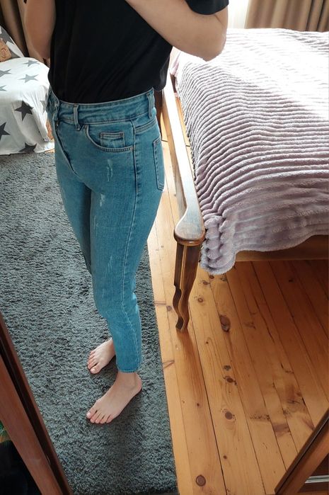 Джинси Мом (сині) розмір 27