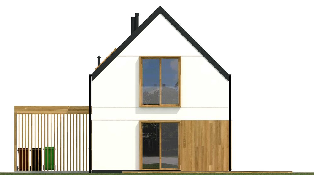 Dom 70 m2 w najnowszej stalowej technologii LGS